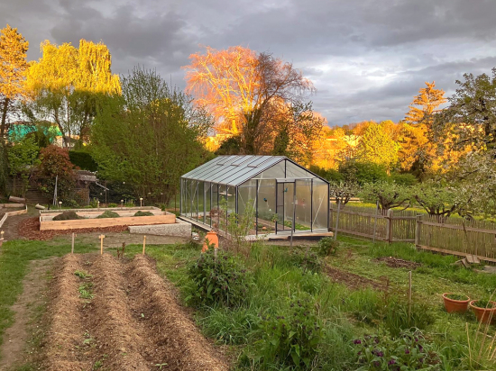 serre jardin verre
