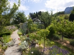 S208 Blackline vue serre de jardin laquée RAL 9005